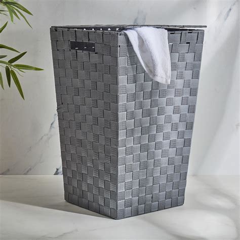 Buy Wilton Norma Polypropylene Laundry Hamper with Lid from Home Centre ...