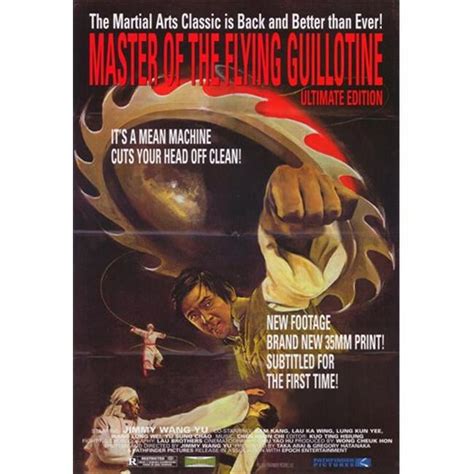 Posterazzi MOV377589 Master of the Flying Guillotine Movie Poster - 11 ...