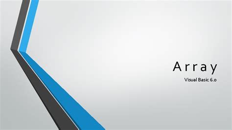 Image result for Array Visual Basic