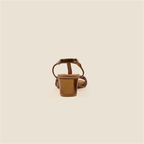 Buy Mochi Women Antique-Gold Casual Sandals Online | SKU: 40-7-28-36 ...