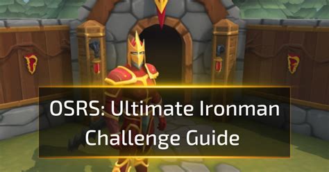 Image result for OSRS Ironman Guide