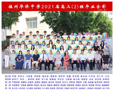 2021届高中毕业生风采 - 福建省福州华侨中学