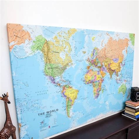 Framed World Map 的图像结果
