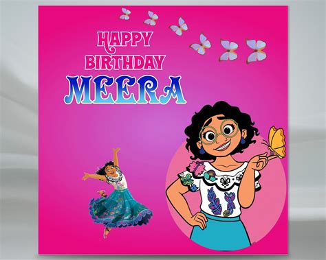 Encanto Theme Customized Square Backdrop | Party supplies online ...