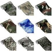Buy WESTOCEAN Army Military Vinyl PVC Auto Motorcycle Woodland Desert ...