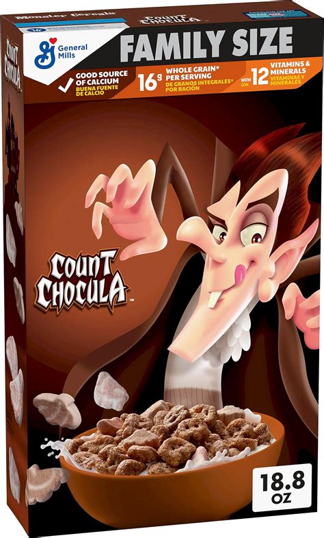 Amazon.com : Count Chocula Cereal with Monster Marshmallows, Kids ...