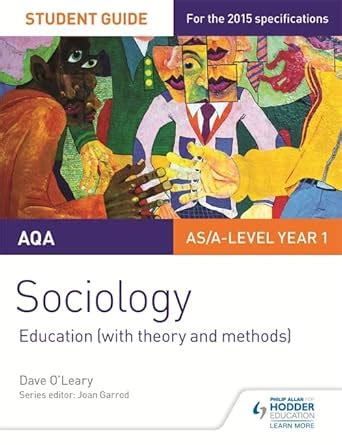 Buy AQA A-level Sociology Student Guide 1: Education (with theory and ...