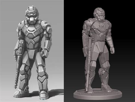 Models for 3D Printing on Behance