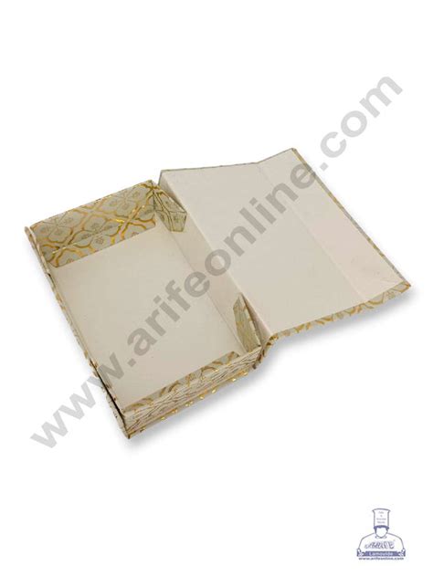 CAKE DECOR™ 6 Cavity Chocolate Box Traditional Theme Print without Cav ...