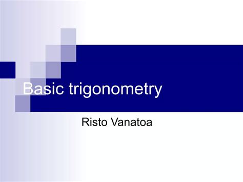 Image result for Basic Trigonometry