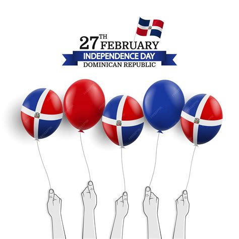 Día de la Independencia en la República Dominicana | Vector Premium