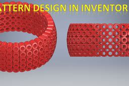 Image result for Random Pattern On a Surface in Inventor
