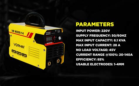 IBELL VORMIR VR M200-14 Inverter ARC Welding Machine (IGBT) 200A with ...