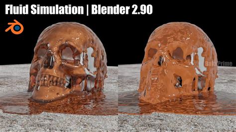 Blender 2.9 Fluid Simulation Tutorial 的图像结果