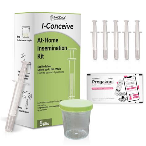 I-Conceive At Home Insemination Kit (Pack of 5) – Neodocs