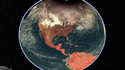 भारत की निगरानी सैटेलाइट ने बनाया दुनिया के समुद्र का नक्शा, देखिए ...