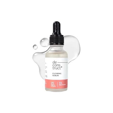 Deconstruct 5% Niacinamide Serum + 2% Alpha Arbutin Clearing Serum ...
