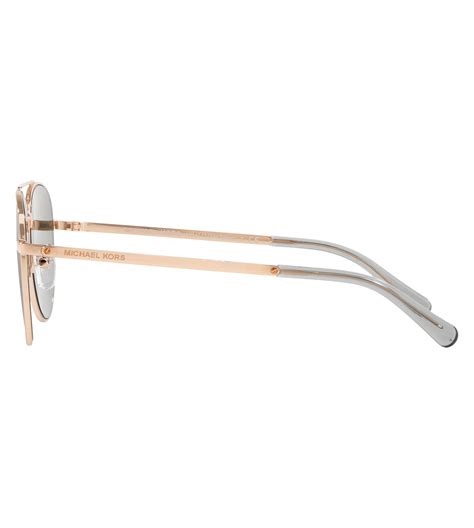 Michael Kors Women's Silver Aviator Sunglasses