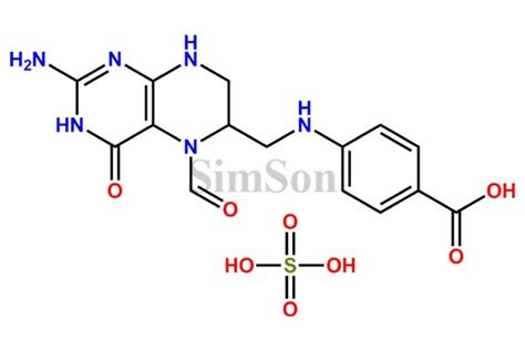 Folinic Acid Impurity 6 Sulfate Salt | CAS No- NA | Simson Pharma Limited