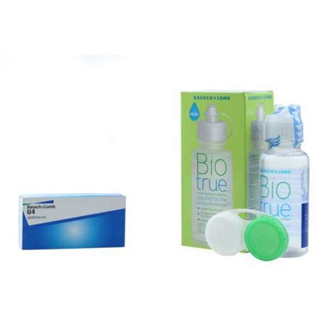Bausch & Lomb U4 Yearly Contact Lens (-8.50, Clear, Pack of 1) With ...