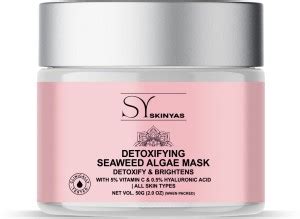 Skinyas Detoxifying seaweed Algae mask - Price in India, Buy Skinyas ...