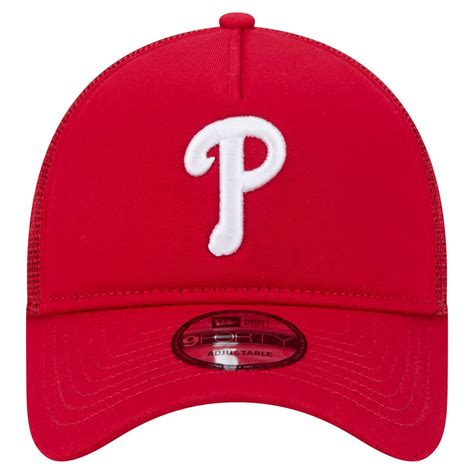 New Era MLB Philadelphia Phillies 9FORTY A-Frame Trucker Adjustable Hat ...