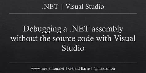 Net Debugging Visual Studio 的图像结果