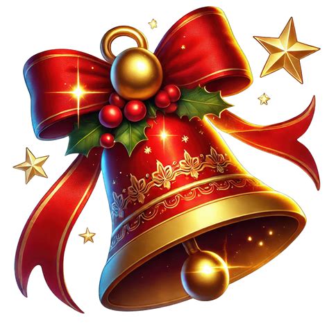 Christmas Bells Clipart, Christmas Clipart, Christmas Decor, Bells ...