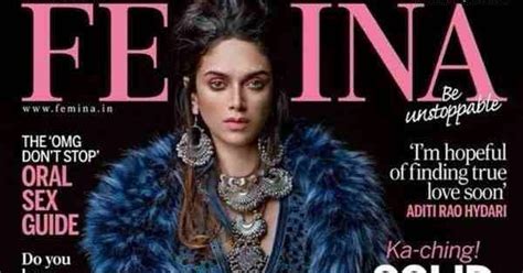 Aditi Rao Hydari Heats Up On The Cover Of Femina | Jackace - Box Office ...