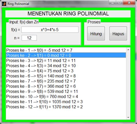 Image result for Ring Matriks Polinomial