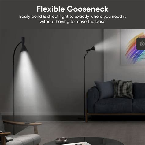 Wyze Floor Lamp | Smart, Dimmable, Modern LED Focus Lamp