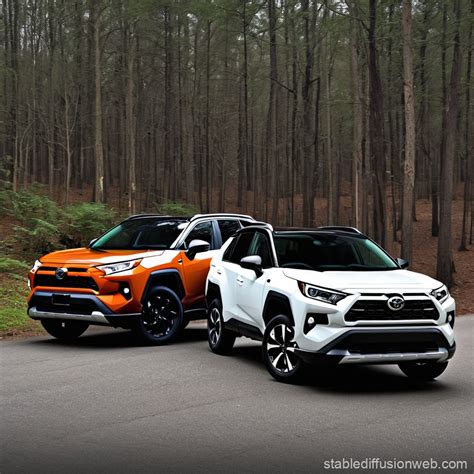 Mixed Toyota RAV4 and RX Models | Stable Diffusion Online