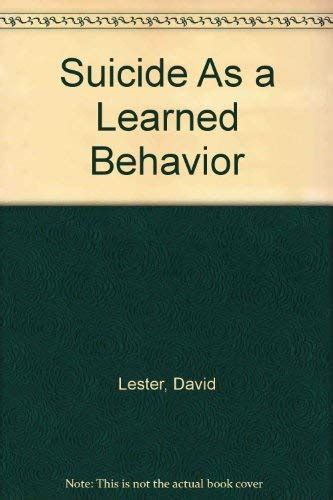Buy Suicide As a Learned Behavior Book Online at Low Prices in India ...