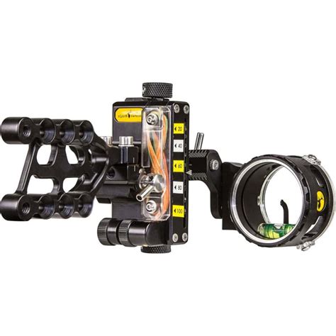 Trophy Ridge Sight React 1 Pro Bow Sight W/ Sight Light Smart Pin .010 ...