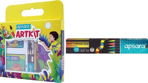 Apsara Art Kit Matt Magic Pencil 2.0 [Pack of 10] : Amazon.in: Home ...