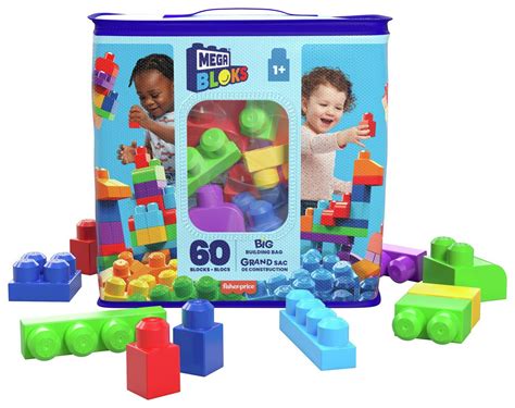 Mega Bloks 60 Piece First Builders Big Building Bag- Classic review | 9 ...