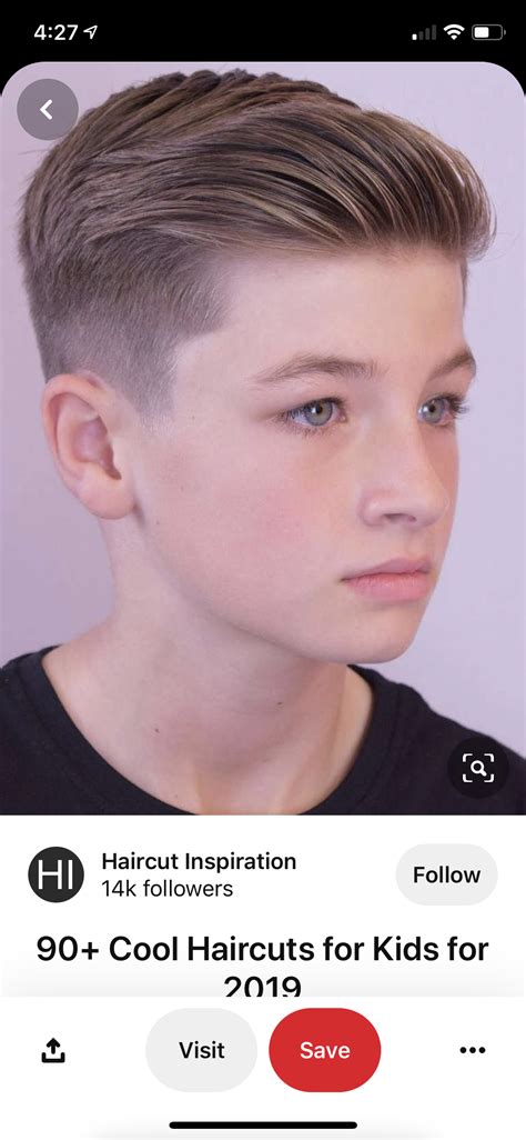 Kids Hairstyles Boys, Cool Boys Haircuts, Boy Haircuts Short, Side Part ...