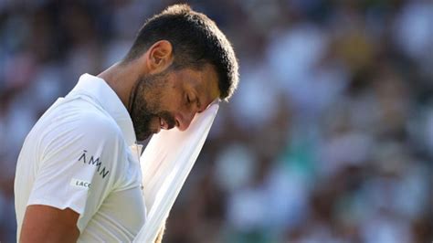 ‘Tank Half Empty': Novak Djokovic admits age is affecting his game ...