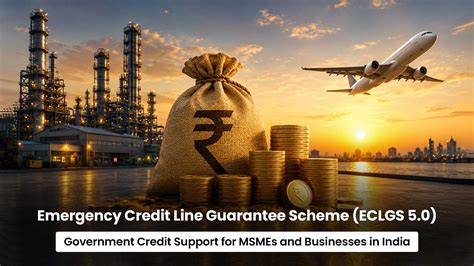 Emergency Credit Line Guarantee Scheme for MSMEs in India