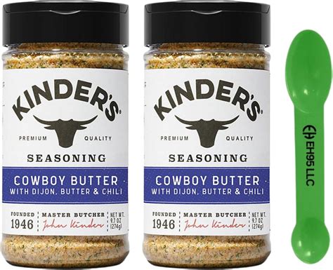 Amazon.com : Kinders Seasoning Cowboy Butter with Dijon, Butter and ...