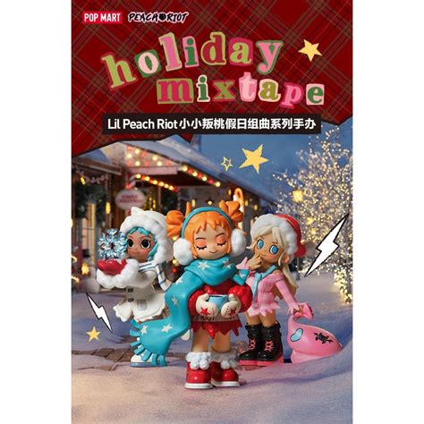POPMART Lil Peach Riot Holiday Suite Series Blind Box Collectible ...