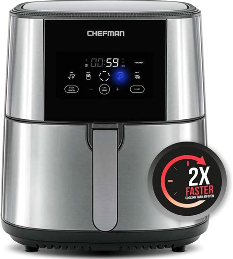 Amazon.com: CHEFMAN Large Air Fryer Max XL 8 Qt, Healthy Cooking, User ...