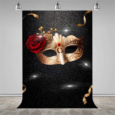 Masquerade Mysterious Backdrop for Party Decorations India | Ubuy