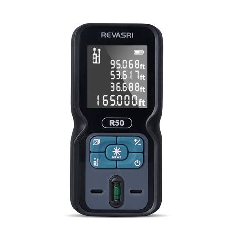 REVASRI Laser Distance Meter, 165 Feet Range, ±1/16inch Accuracy Laser ...