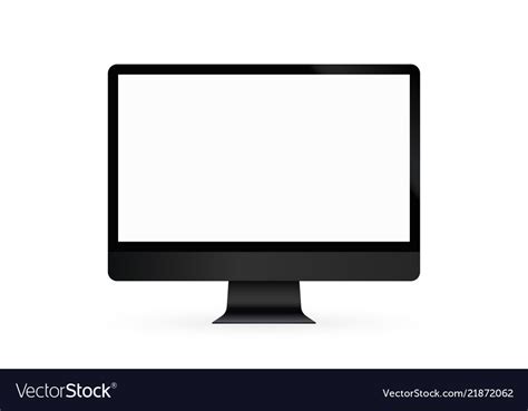Blank Computer Screen Vector File 的图像结果