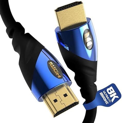 Buy Monster Ultra High-Speed 8K Cobalt HDMI 2.1 Cable at 48 Gbps 12 ft ...