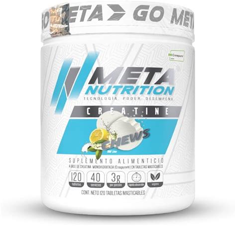 creatine creapure chews - Go meta · 120 tabs