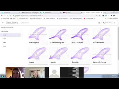 GeoGebra Classroom 的图像结果