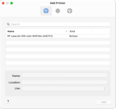 Add a printer to your printer list so you can use it on Mac - Apple ...