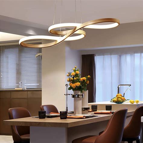 Minimalism Style Acrylic LED Ceiling Light Modern Dimmable Pendant Lamp ...